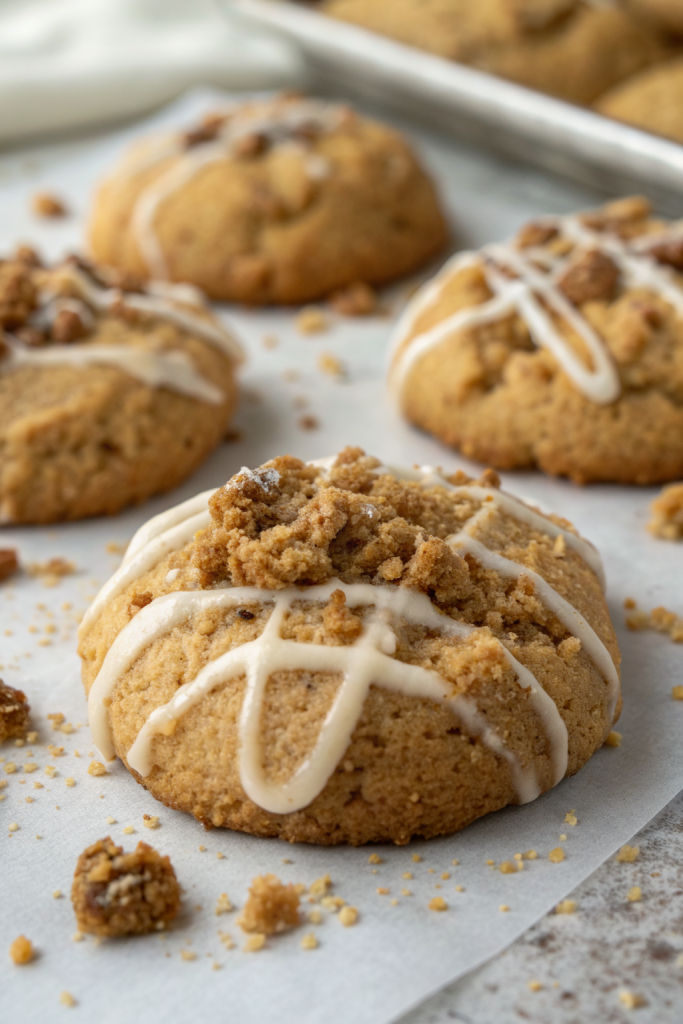 Pumpkin Coffee Cake Cookies Recipe