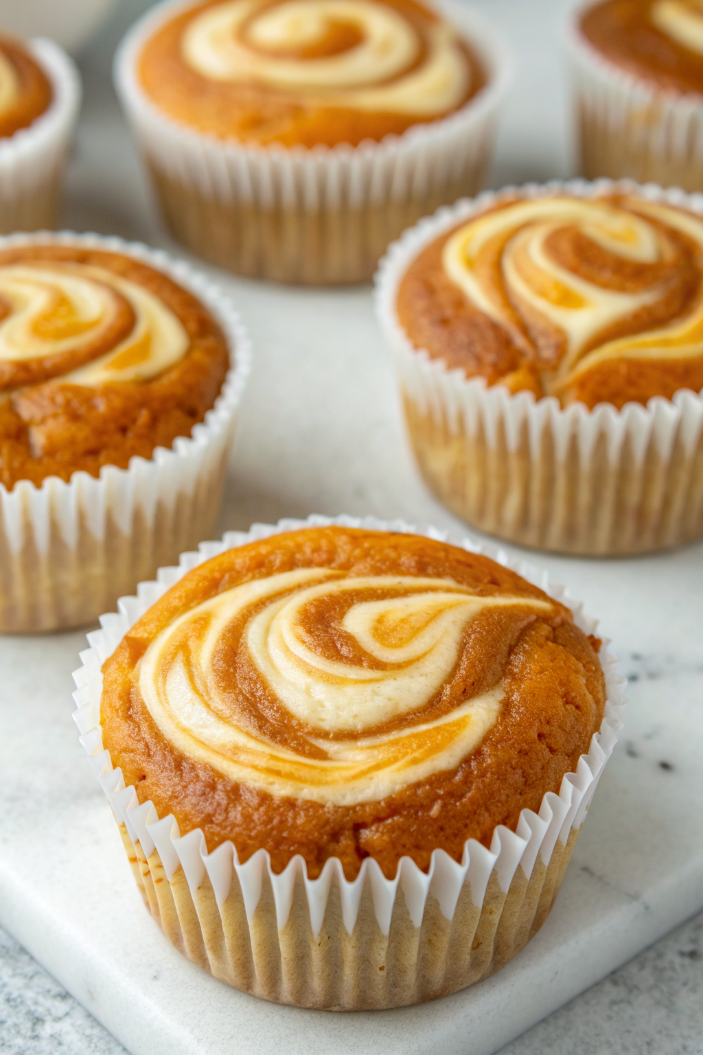 Pumpkin Swirl Muffins Recipe