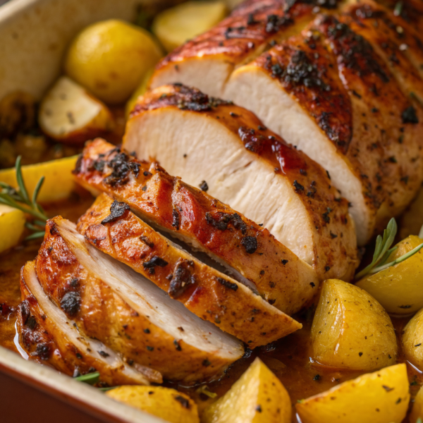 Roasted Chicken and Potatoes Recipe