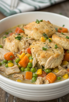 Slow Cooker Chicken Pot Pie Recipe
