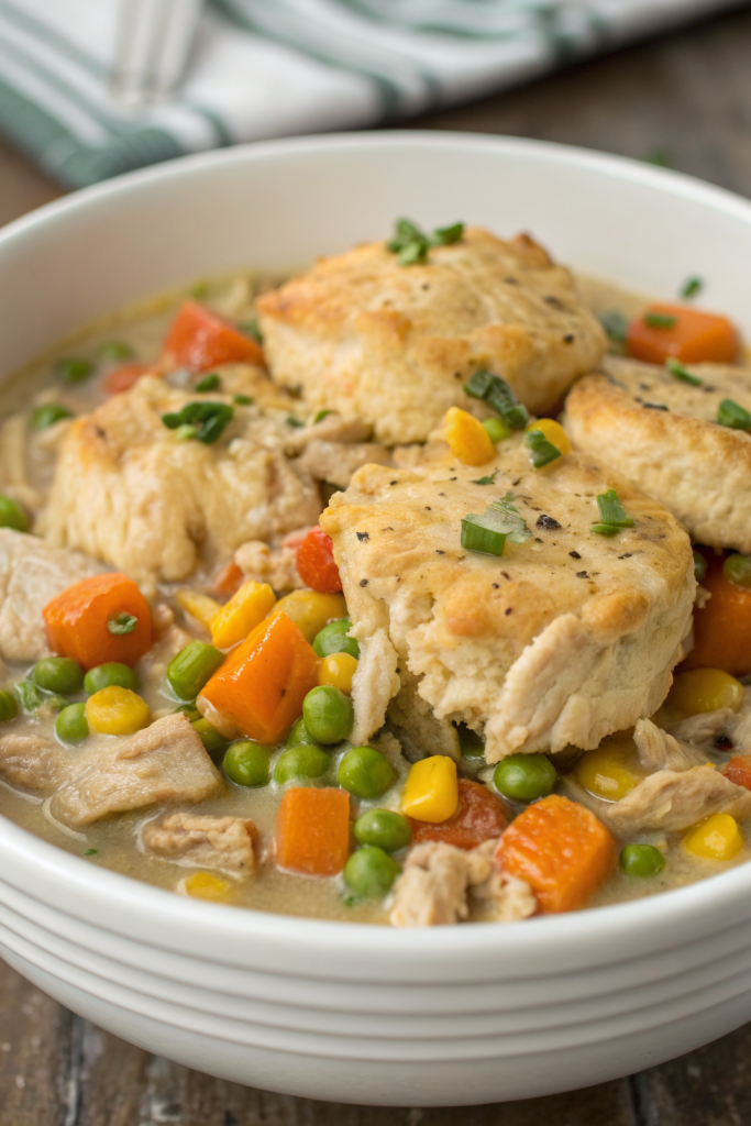 Slow Cooker Chicken Pot Pie Recipe