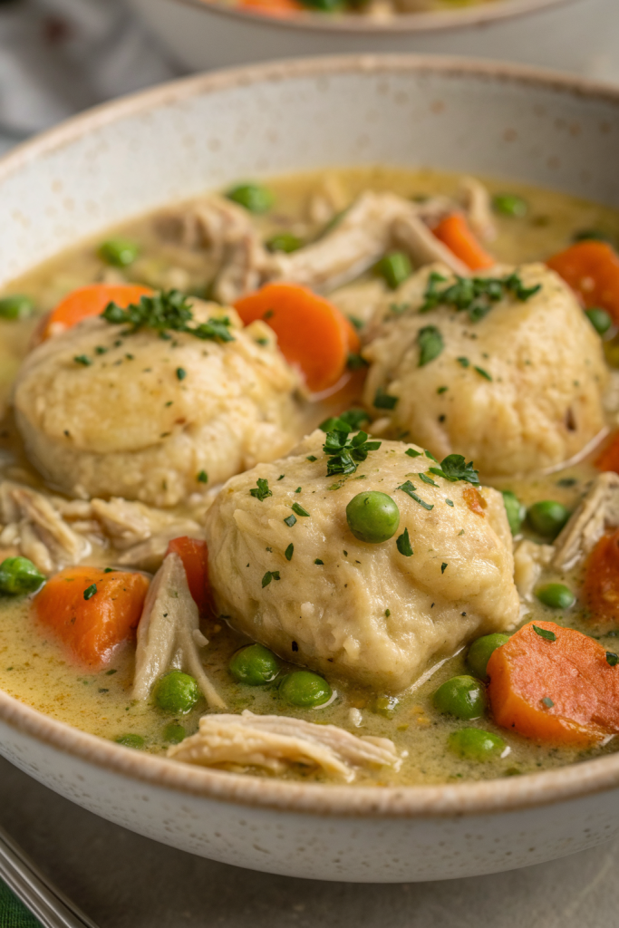 Slow Cooker Chicken and Dumplings Recipe