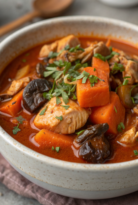 Slow Cooker Korean Chicken Stew Recipe