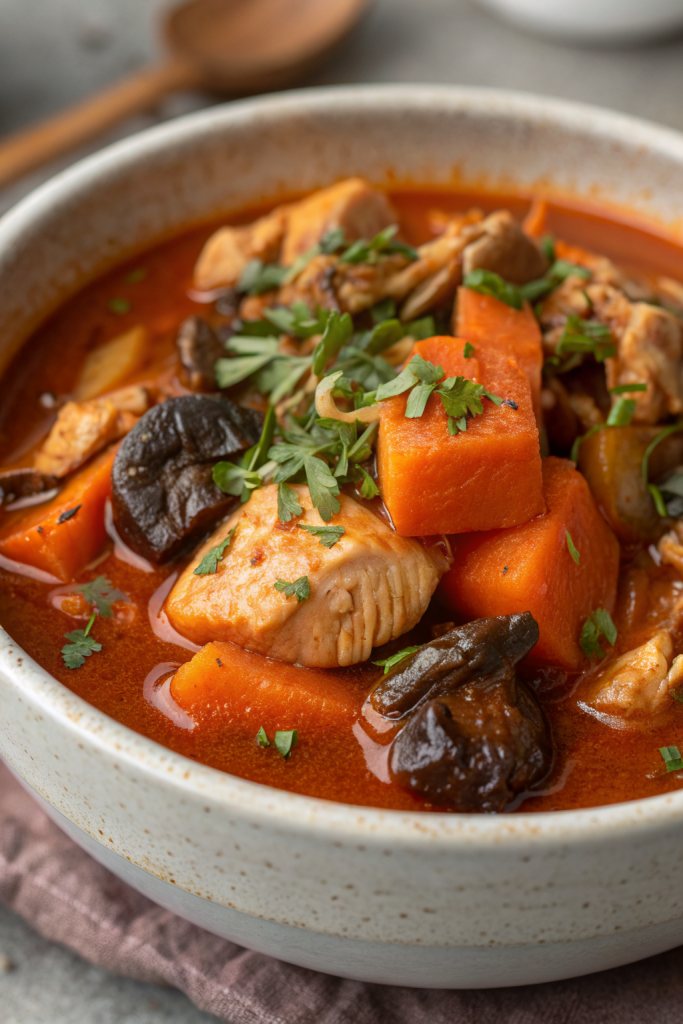 Slow Cooker Korean Chicken Stew Recipe