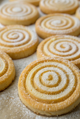Spiced Pumpkin Shortbread Cookies Recipe