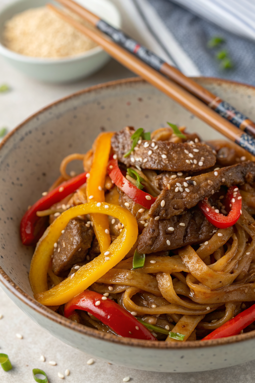 Tasty Beef Udon Stir Fry Recipe