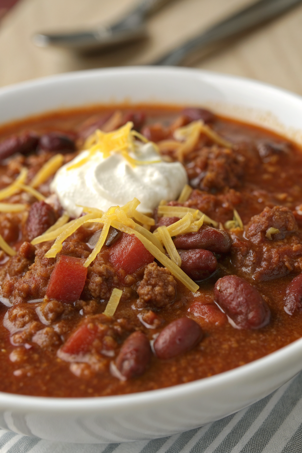 Tasty Crockpot Chili Recipe