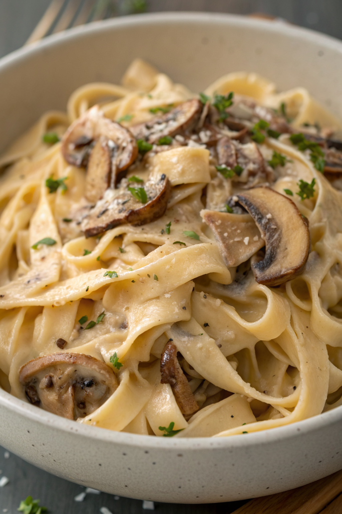 Vegetarian Mushroom Stroganoff Recipe