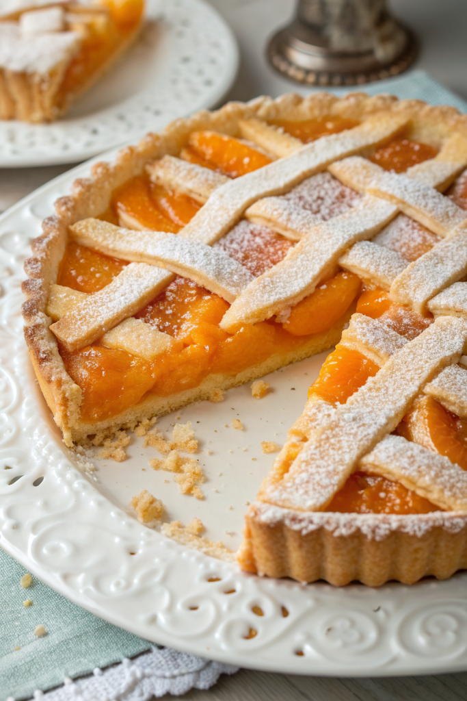 Classic Apricot Pie with Flaky Butter Crust