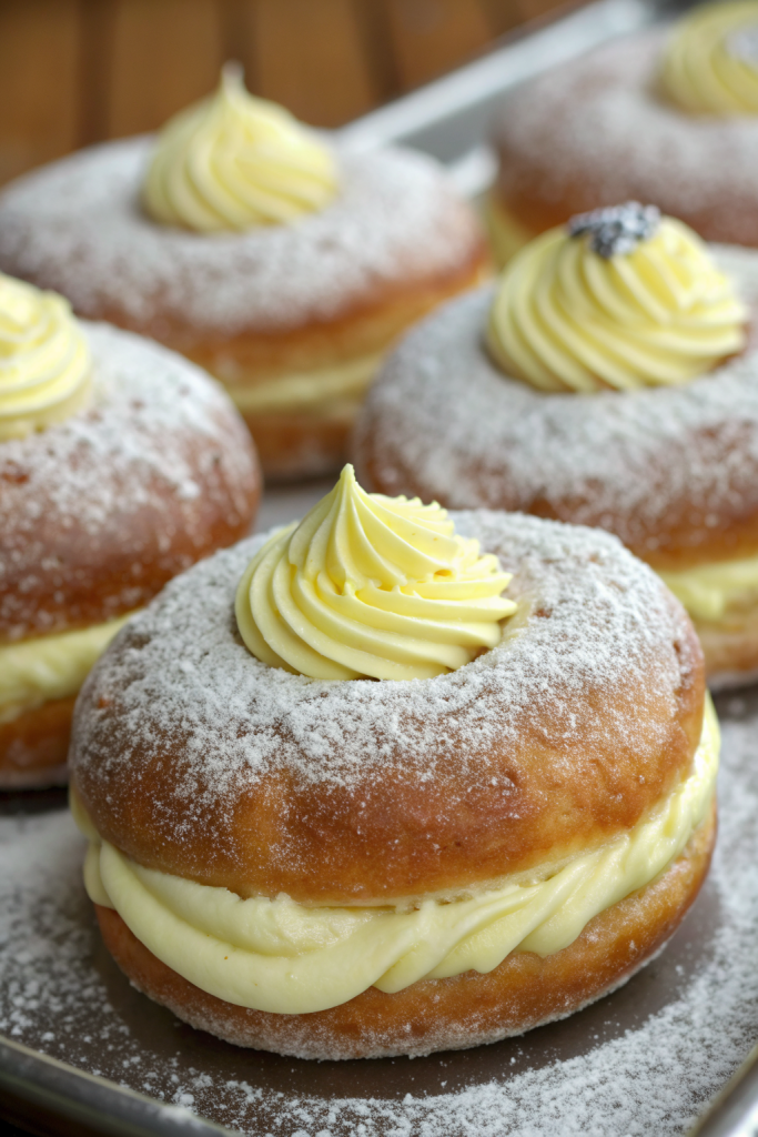 Cloud-like Vanilla Donuts Recipe