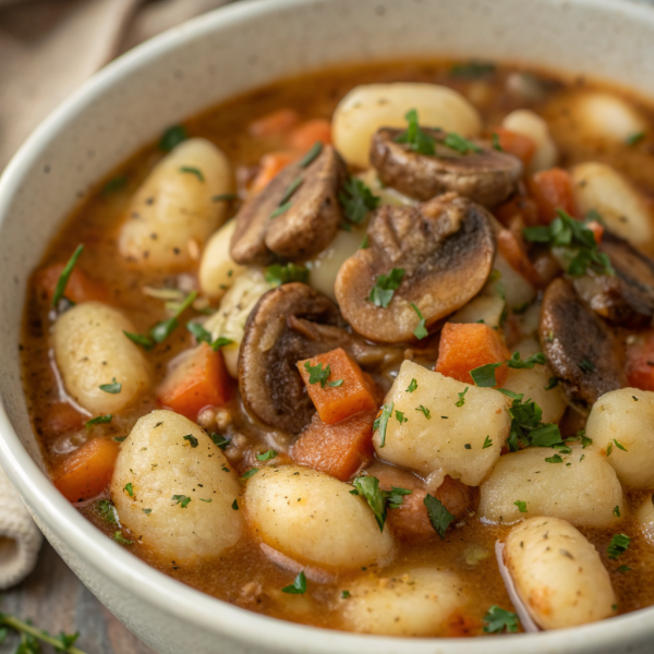 Cozy White Bean Mushroom Stew Recipe
