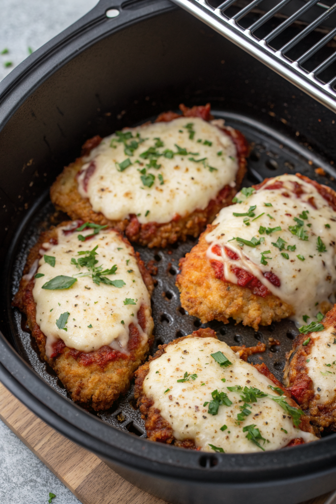 Crispy Air Fryer Chicken Parmesan Recipe