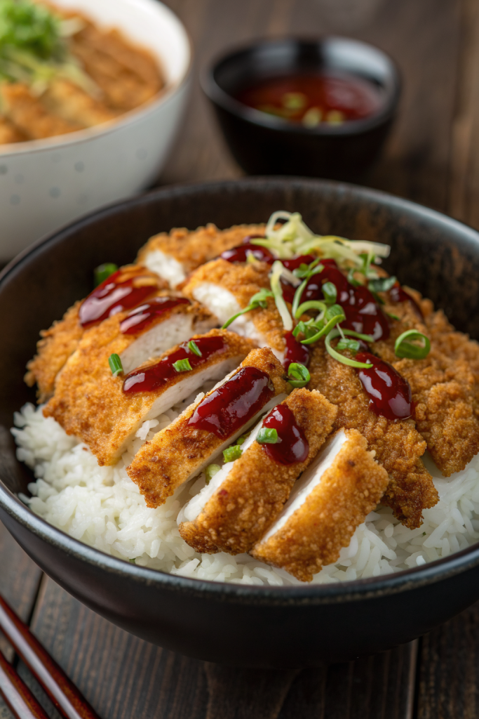 Crispy Japanese Katsu Bowls Recipe