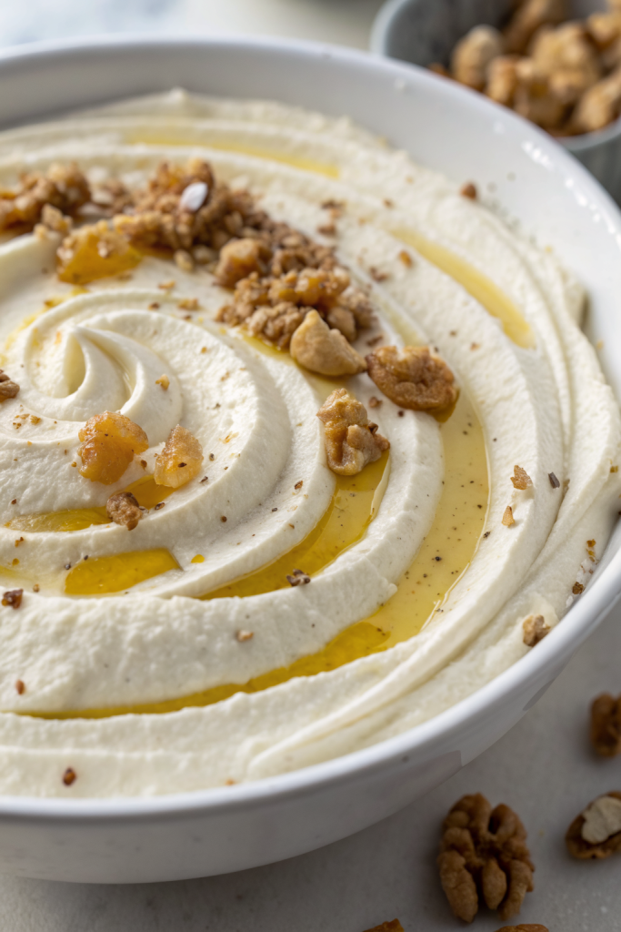 Delicious Ricotta Dip with Hot Honey