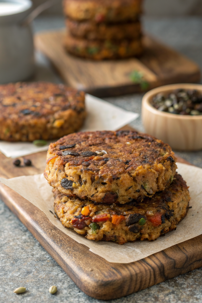 Gluten-free Mushroom Burgers Recipe