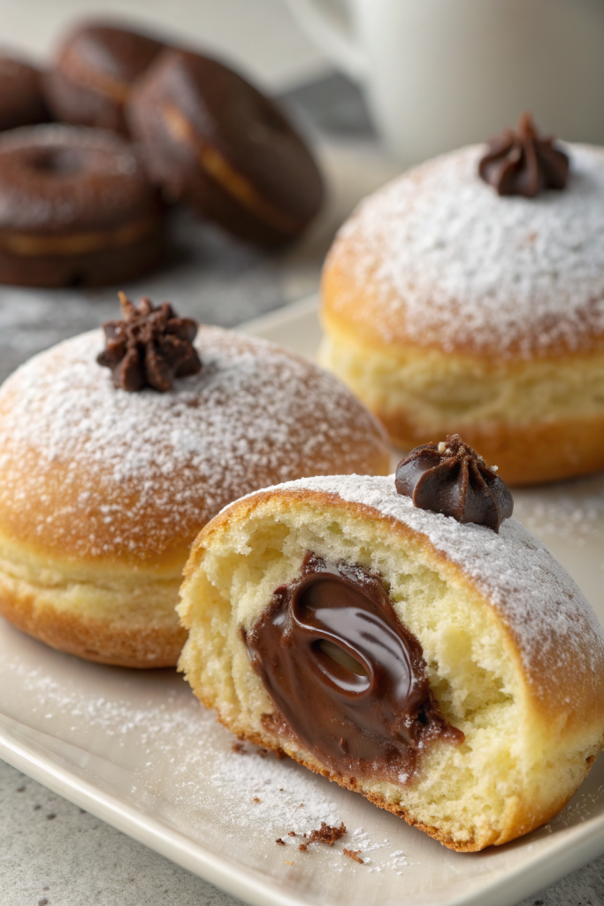 Hazelnut Cream Beignets Recipe