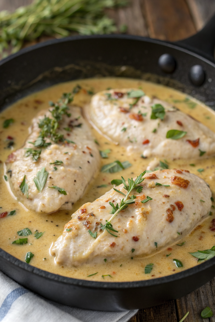 Instant Pot Garlic Parmesan Chicken Recipe
