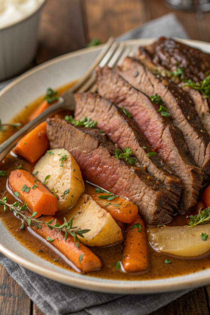 Instant Pot Roast Beef and Gravy Recipe
