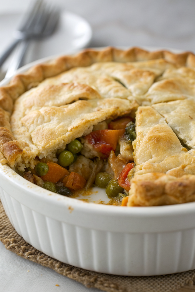 Lentil Pot Pie with Butternut Squash