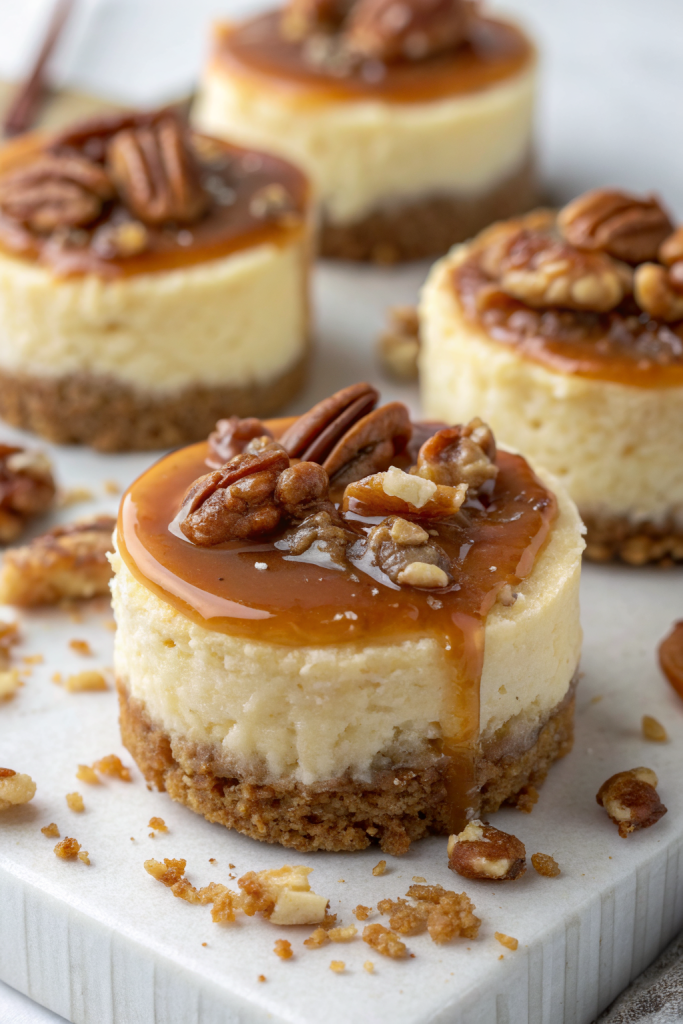 Mini Caramel Cheesecakes Recipe