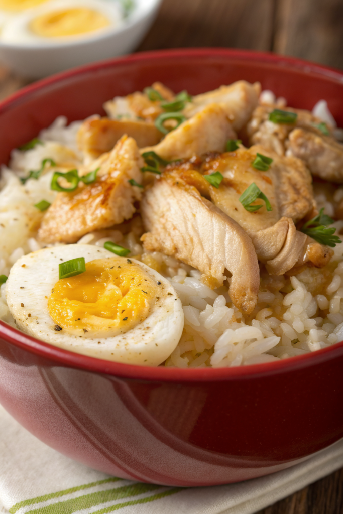 Oyakodon Japanese Chicken Egg Rice Bowl Recipe