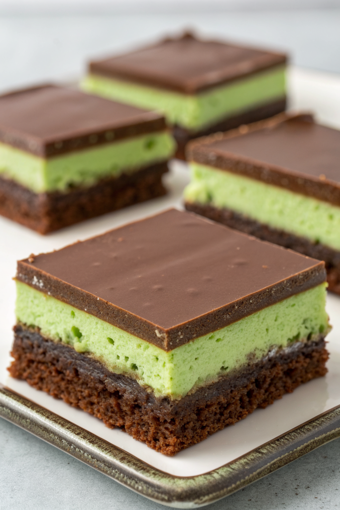 Pistachio Kunafa Brownies Recipe