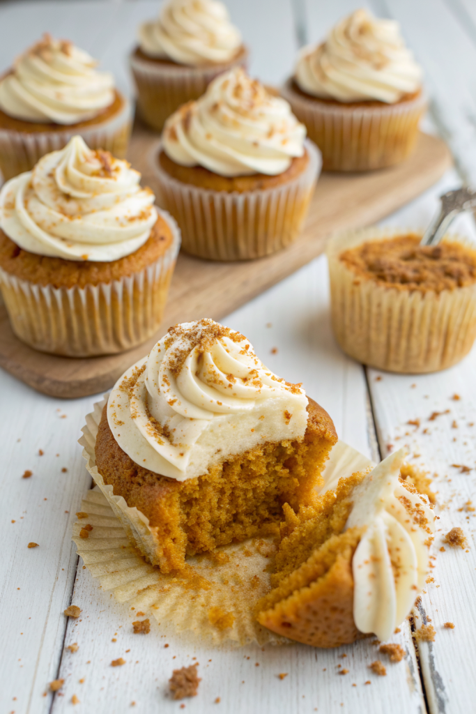 Pumpkin Cheesecake Cupcake Recipe
