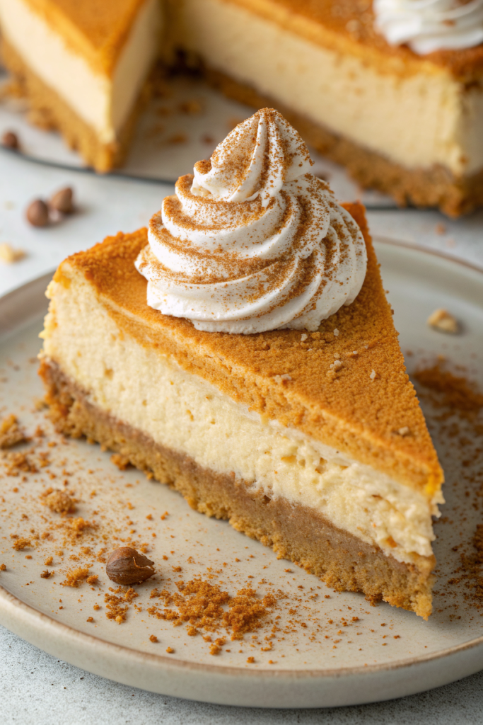 Pumpkin Streusel Cheesecake Recipe