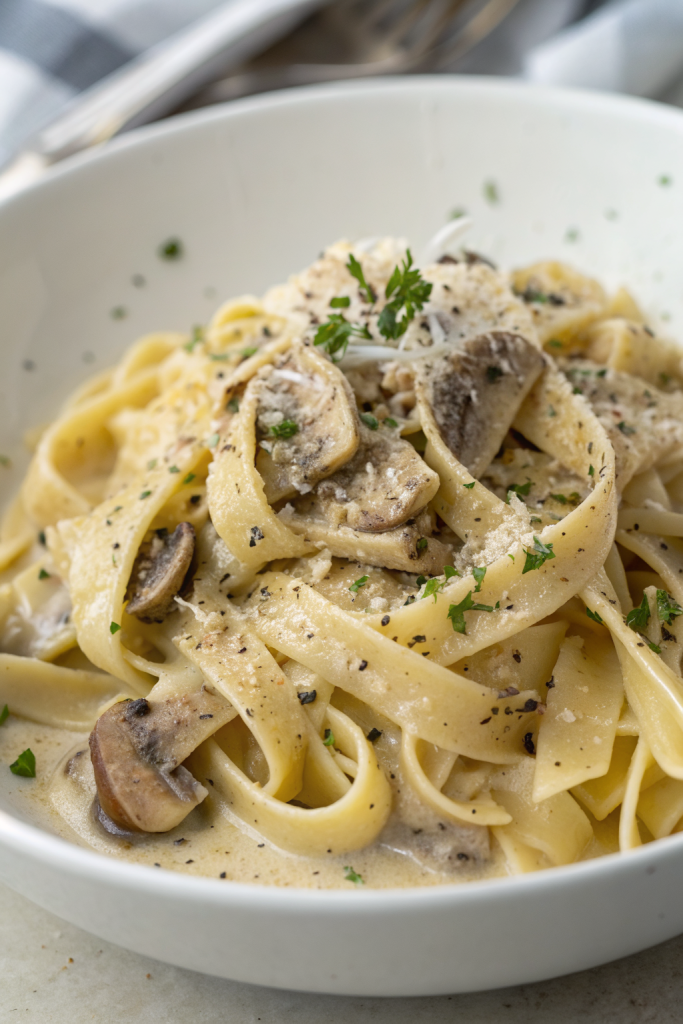 Sage Brown Butter Pumpkin Pasta Alfredo Recipe