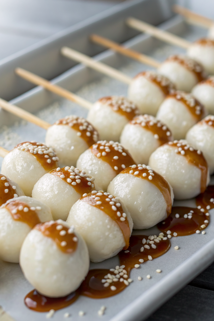 Shiratama Dango Japanese Dessert Recipe