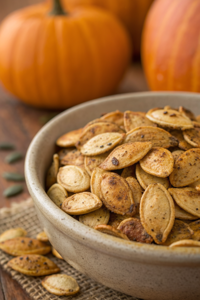 Tasty Roasted Pumpkin Seeds Recipe